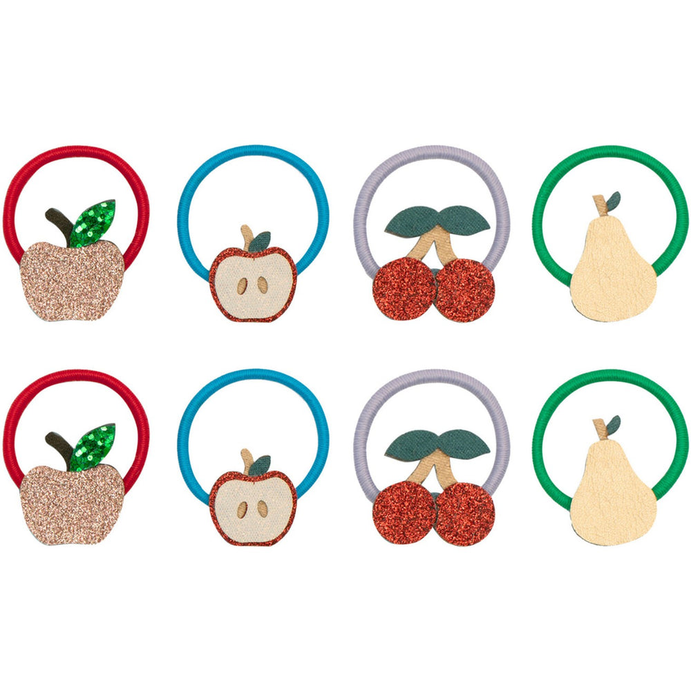 Køb Mimi & Lula 8 Hårelastikker - Mini Fruity Mushroom Village