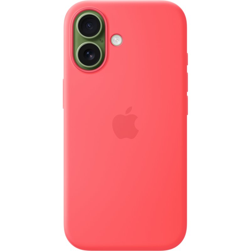Apple Coque en silicone avec MagSafe pour iPhone 17 - Rose goyave