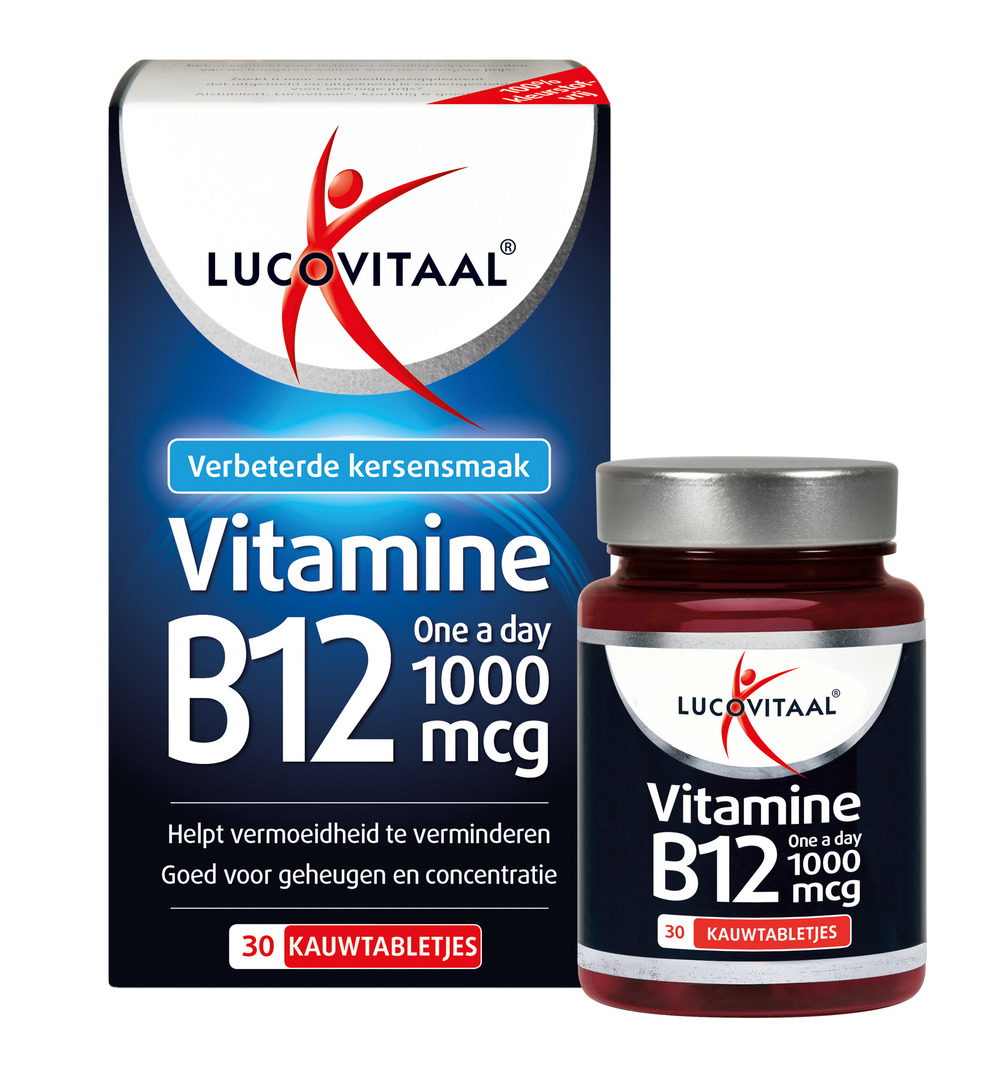 Lucovitaal Vitamine B12 1000mcg (30 tabletten)