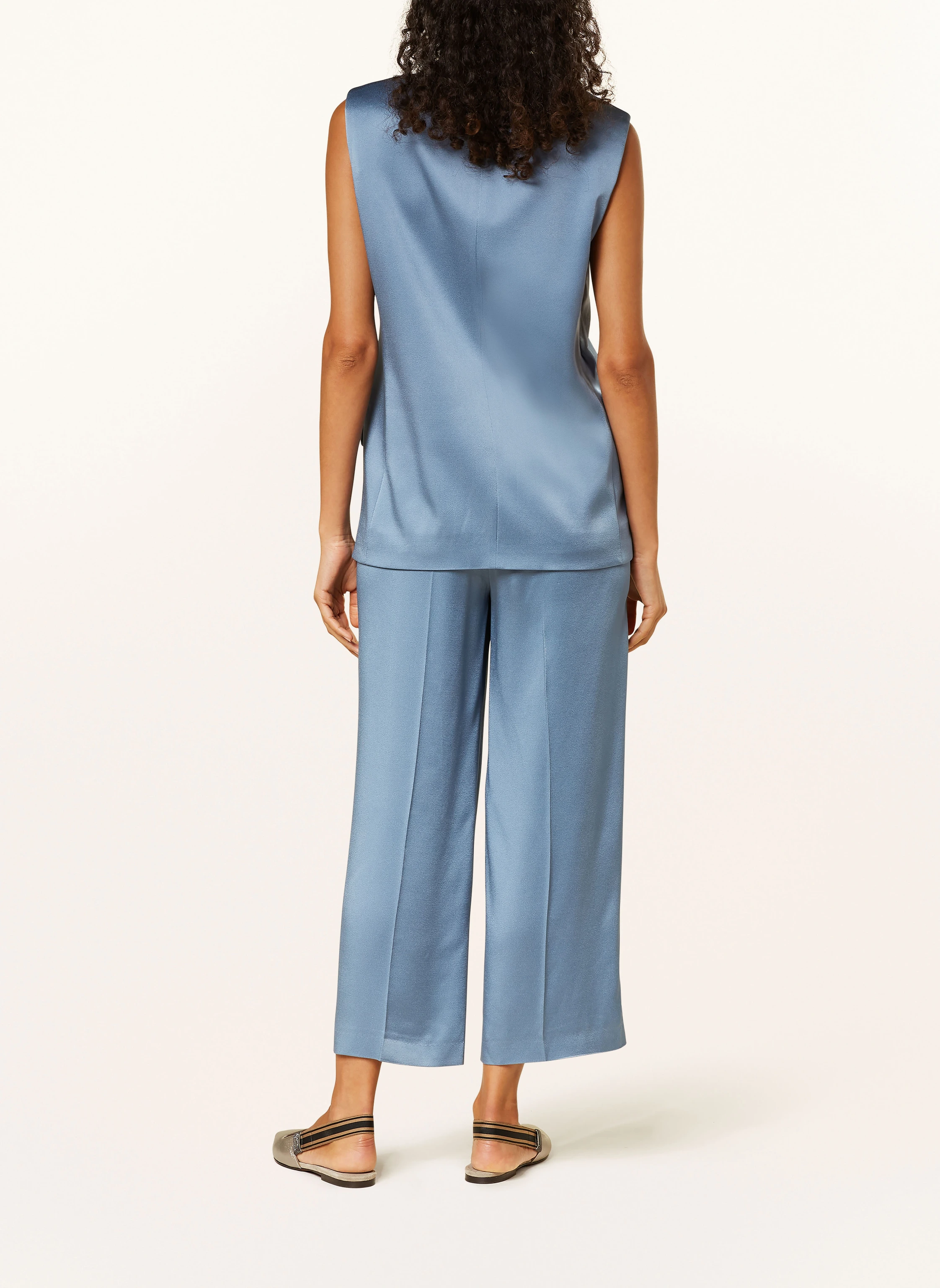 LUISA CERANO Satin-Culotte