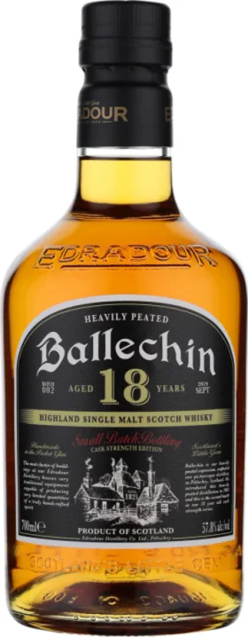 EDRADOUR BALLECHIN 18 YEARS CASK STRENGTH 70CL