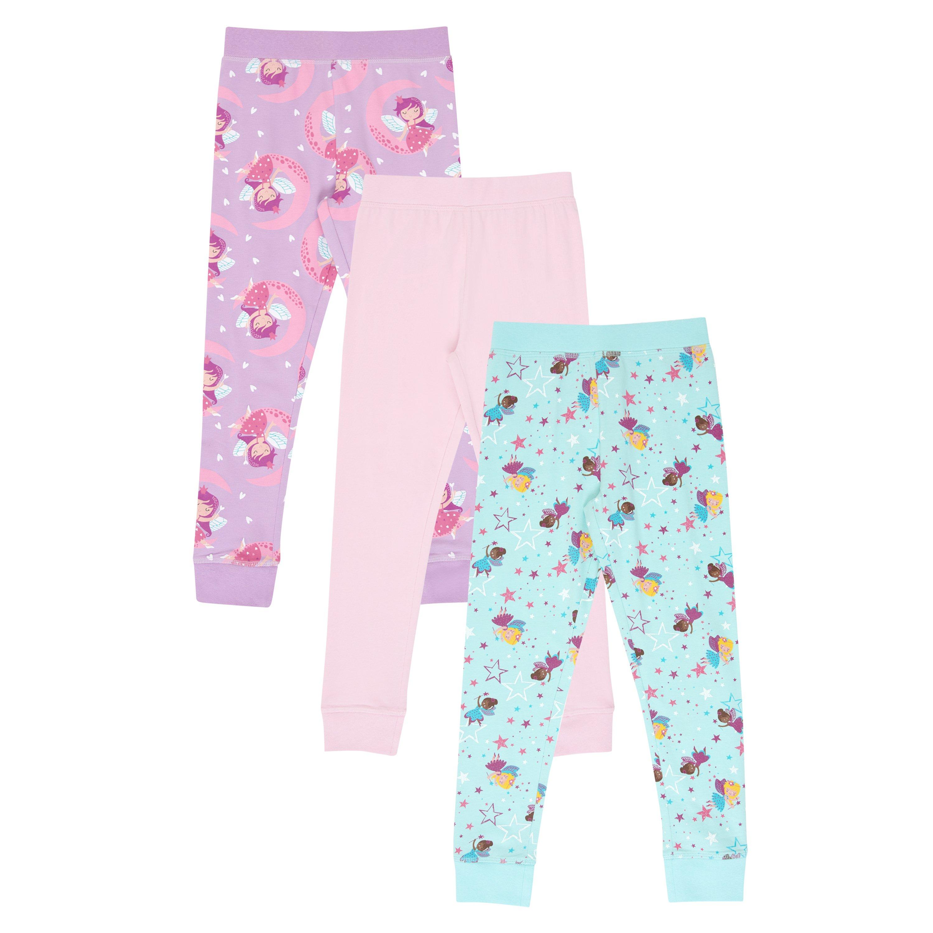Miso Kids Girls 3 Pack Fairy Pyjama Set