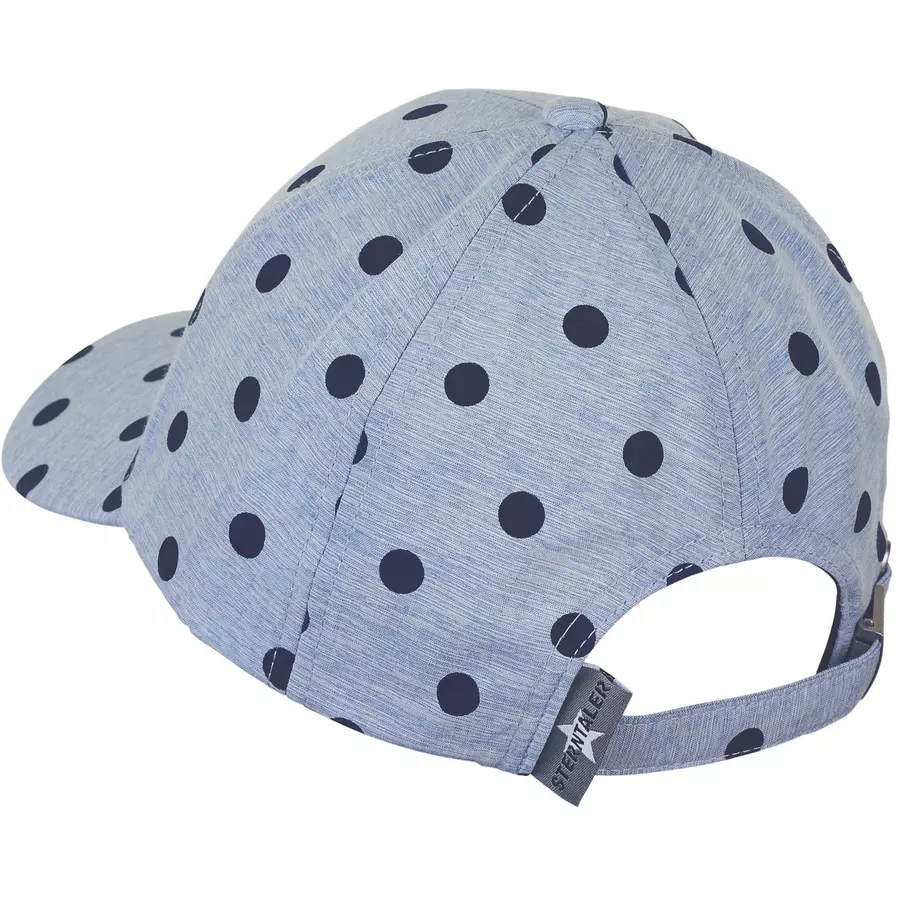 Sterntaler Baseball-Cap Punkte himmelblau