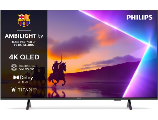 PHILIPS - TV QLED 4K 139 cm 55PUS8550 139cm 4K UHD Ambilight