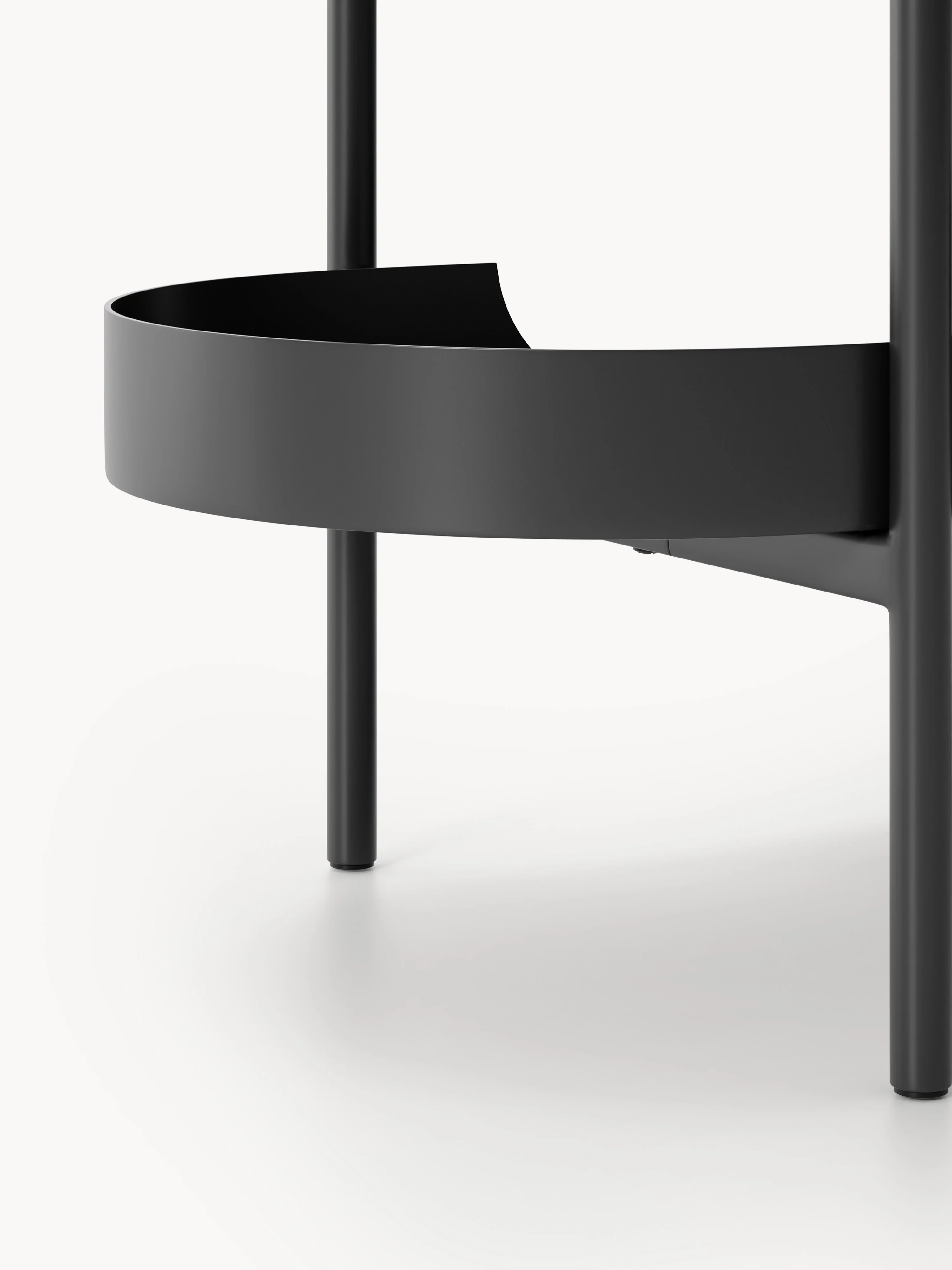 Metalen sidetable Taru
