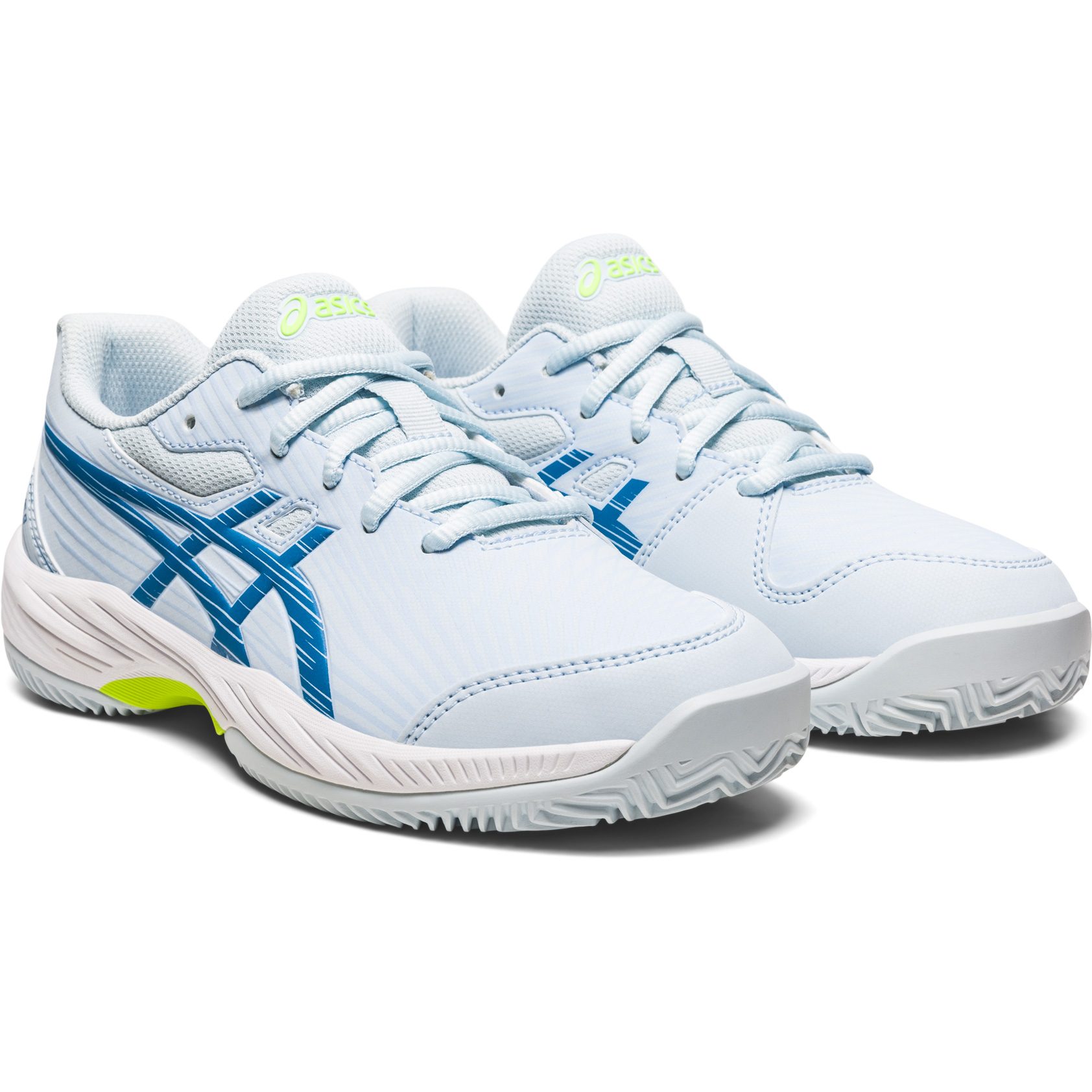 ASICS Gel-Game 9 GS Clay/OC Tennisschuhe Kinder sky