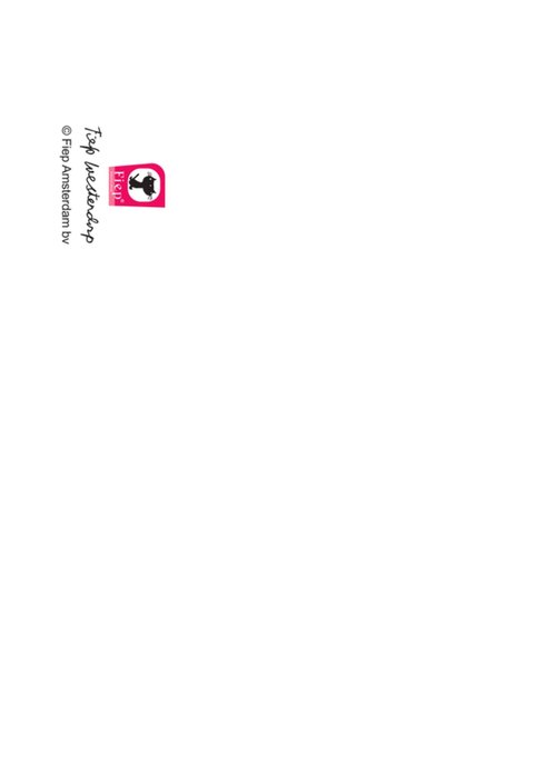 Fiep Westendorp | Huwelijkskaart | Getrouwd