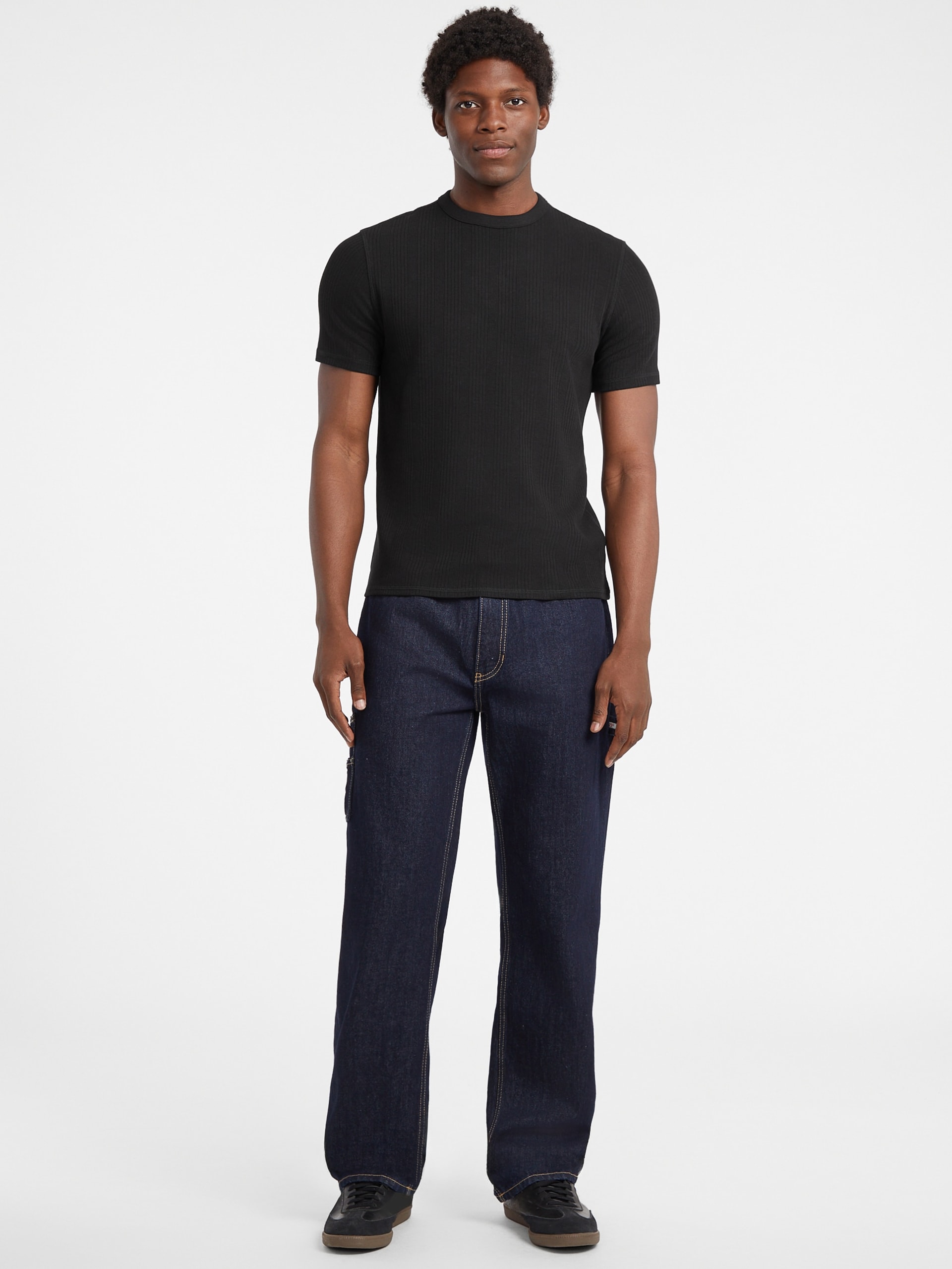 Camiseta Slim Variegated Rib