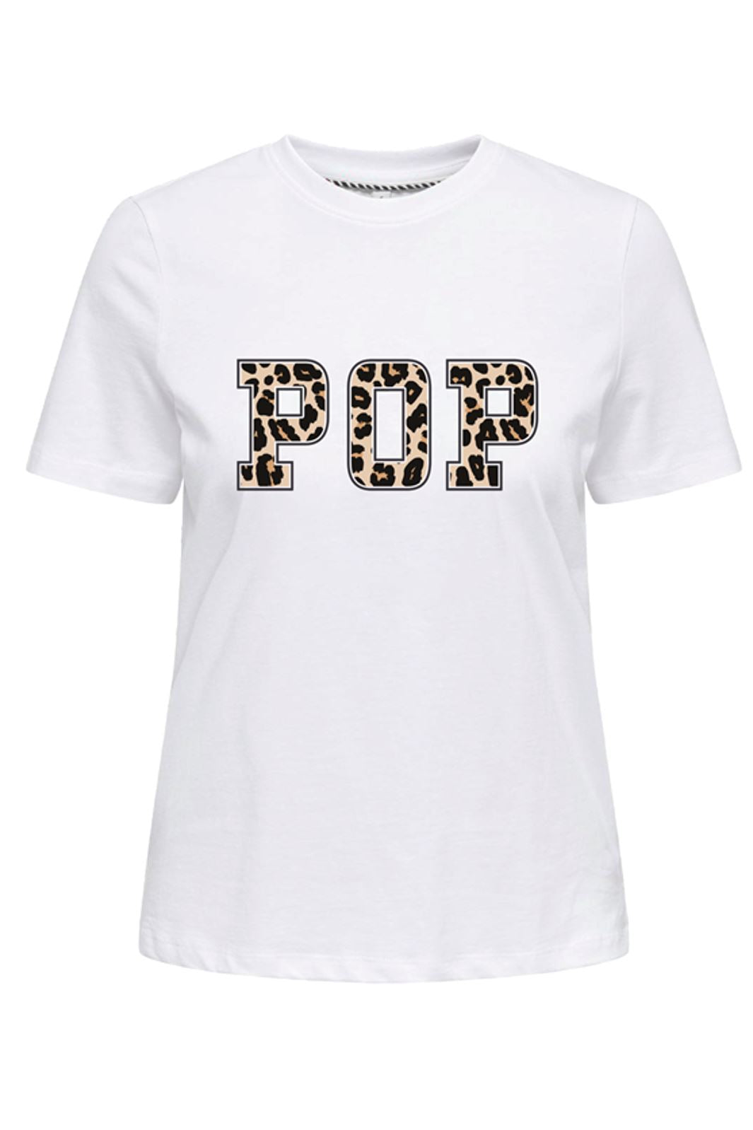 Only Onlleonora S/S Tee 4757035 cloud dancer pop