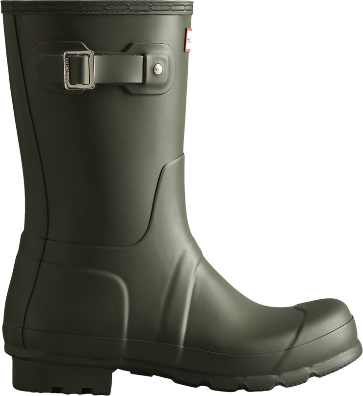 Hunter MENS ORIGINAL SHORT BOOT Green
