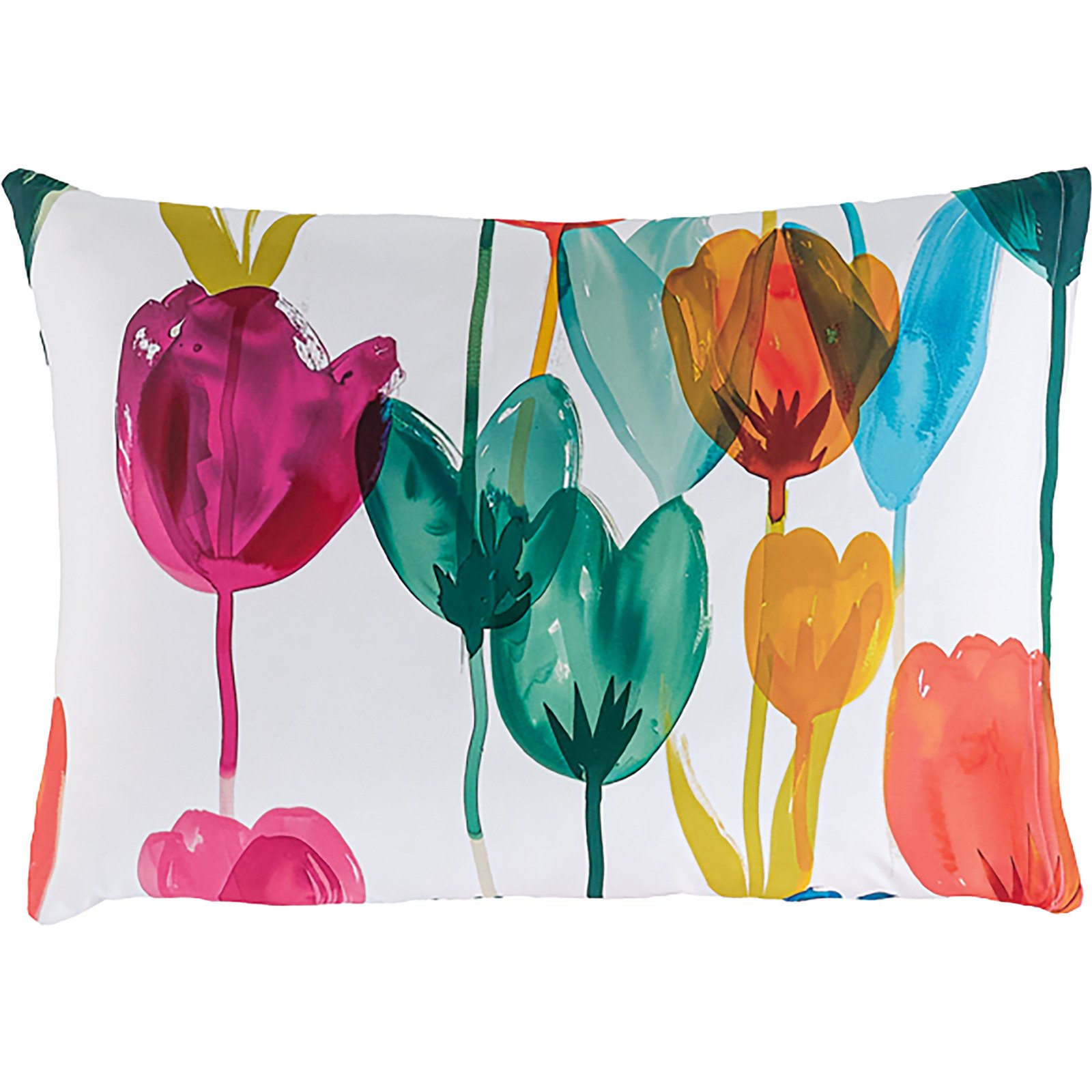 Bettwäsche Satin Tulpen rot