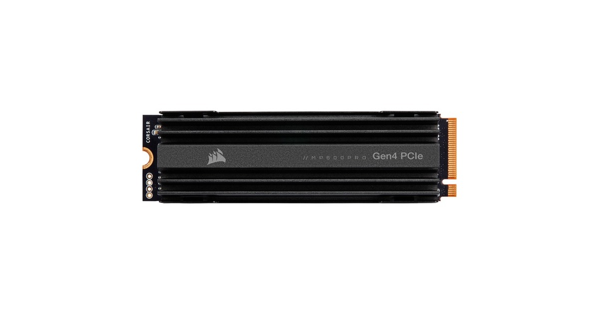 CorsairMP600 PRO, 4 TB SSD  (Zwart, CSSD-F4000GBMP600PRO, M.2 2280, PCIe 4.0 x4)