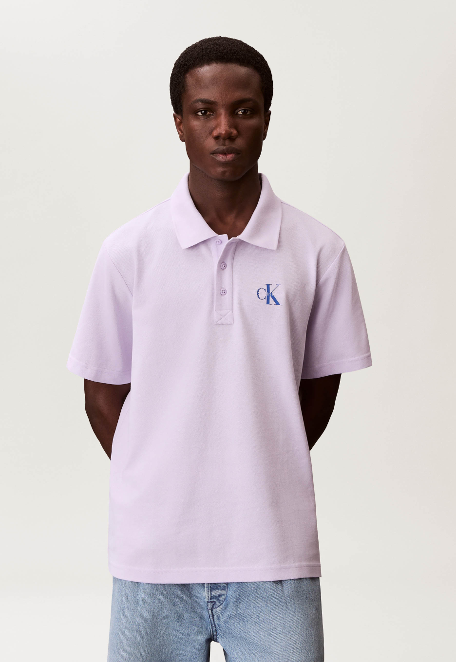 Calvin Klein Monologo Casual Pique Polo