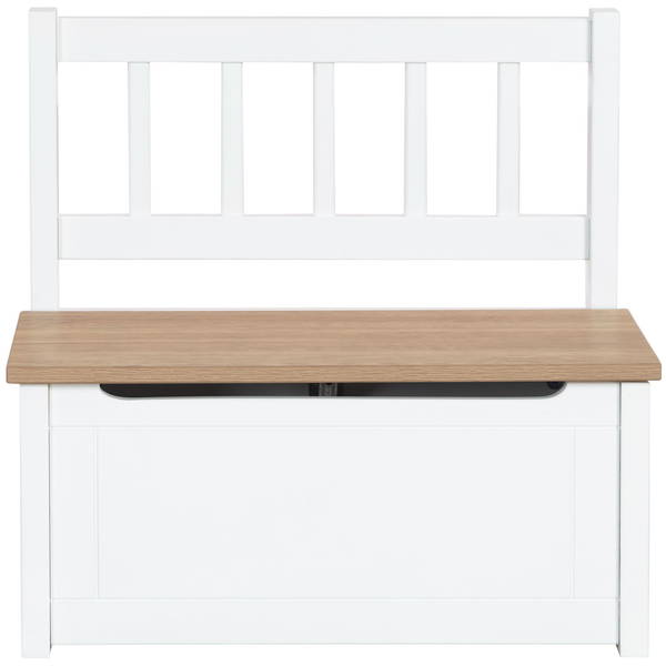 robaroba   Kindertruhenbank Woody weiss
