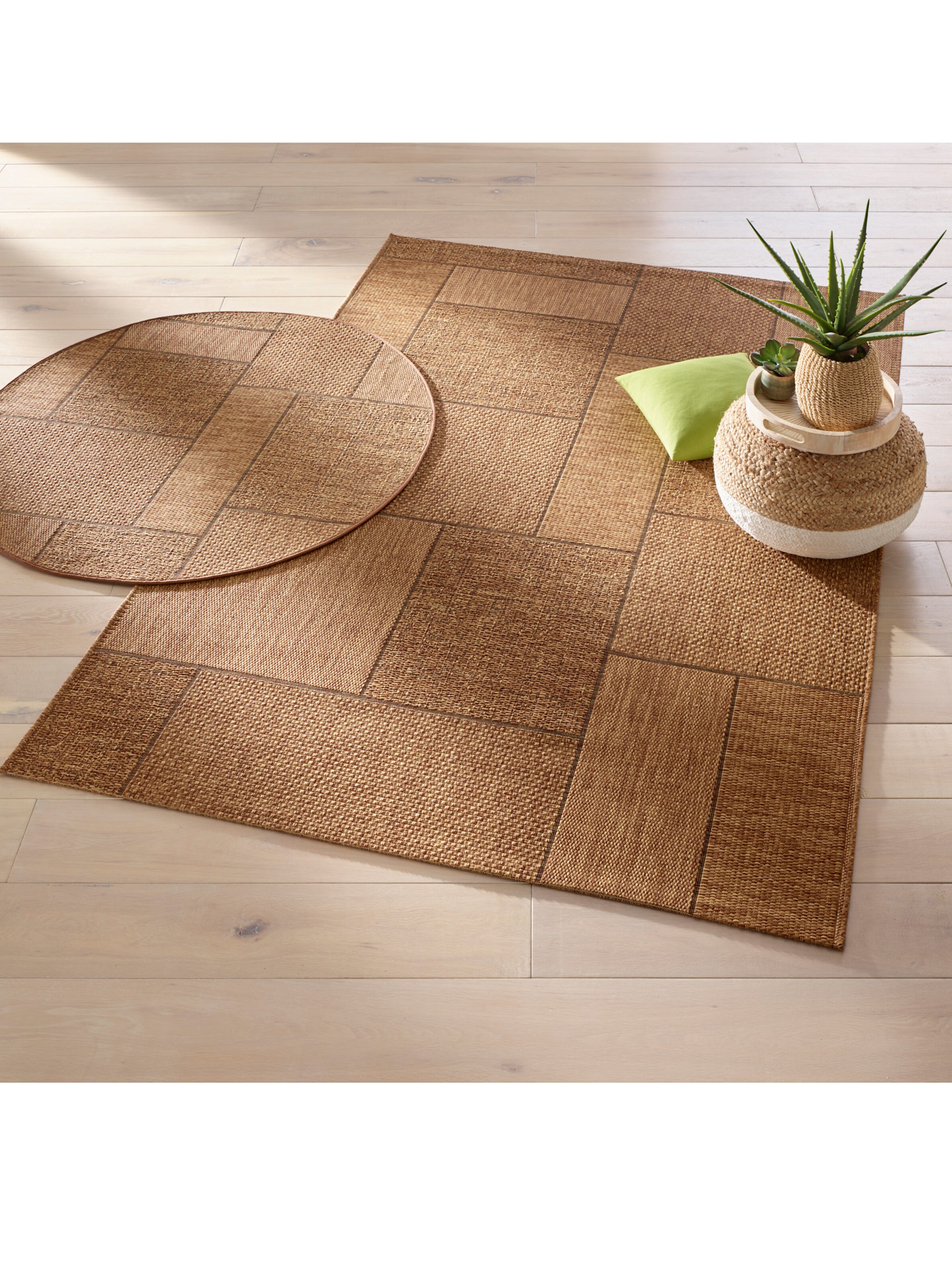 heine home Teppich in braun