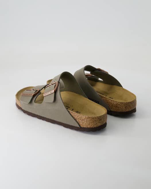 Birkenstock Arizona Pantoletten in Grau