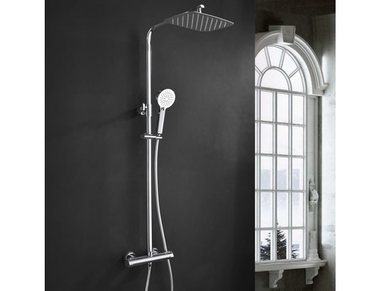 IMEX - Mitigeur de douche Colonne de douche thermostatique chromé - praga