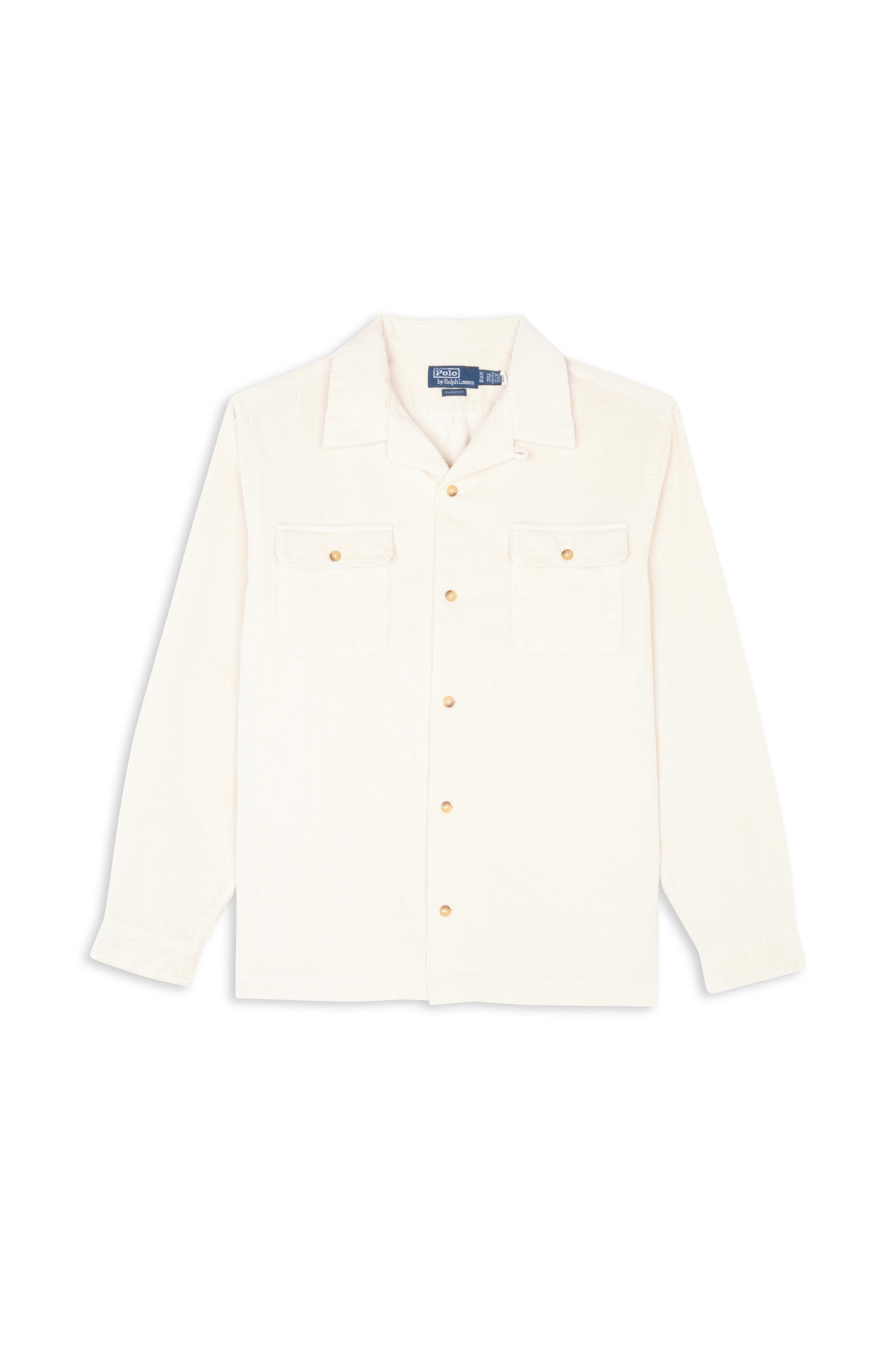 POLO RALPH LAUREN Chemise WIDE WALE CORD Beige