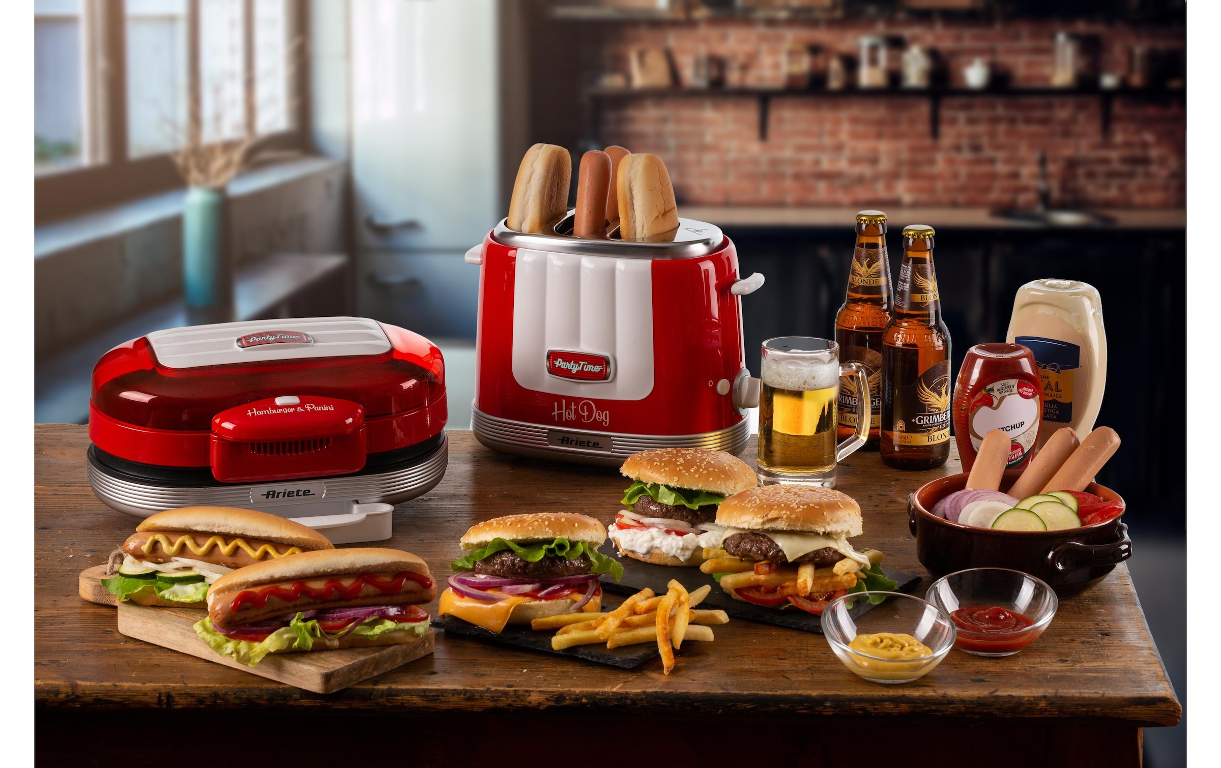 Ariete Hamburger Maker »Ariete Party Time« 1200 W