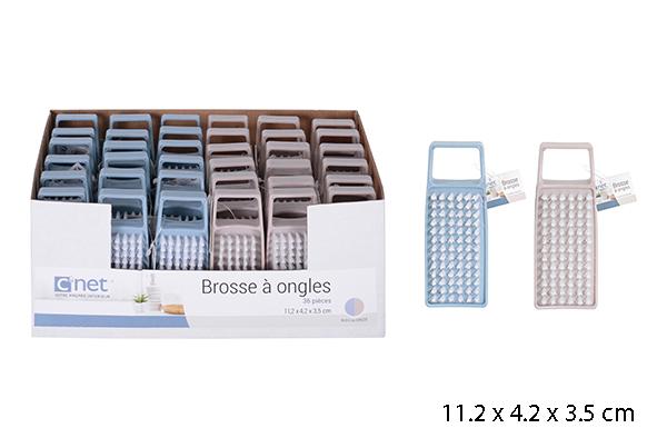 BROSSE ONGLES GREGE BLEU