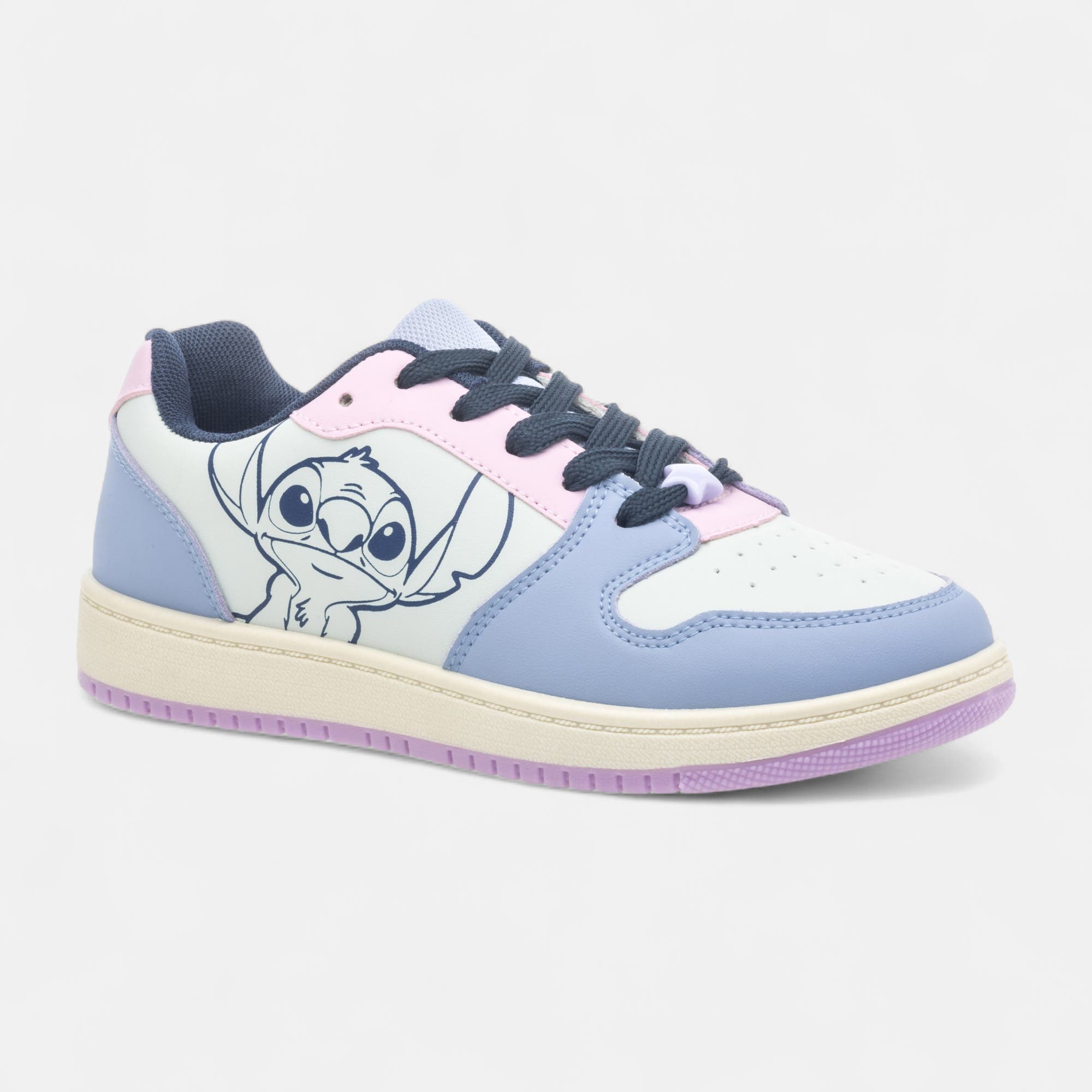 Baskets Fille bleu