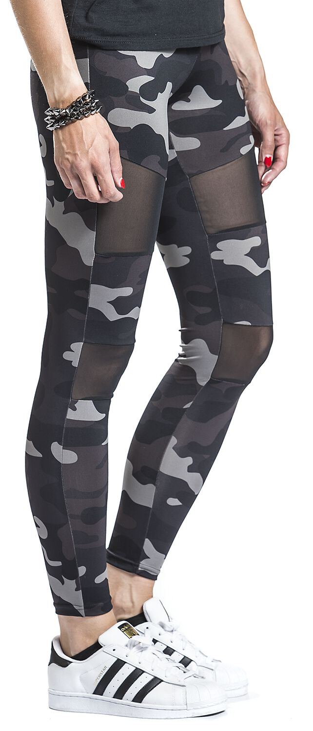 Legging Tech Mesh Camouflage Femme | Urban Classics Legging