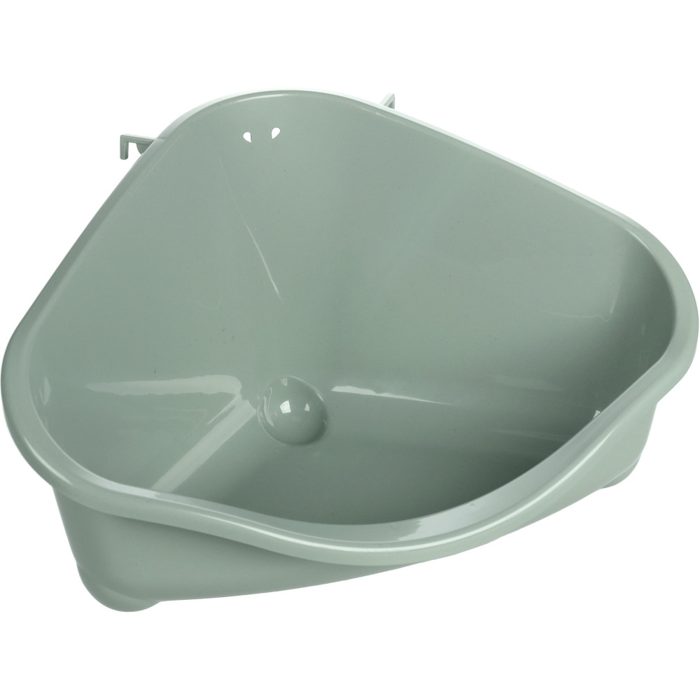 Toilette de coin kapi 35.5 x 20 x 18.5 cm, couleur aléatoire pour rongeurs