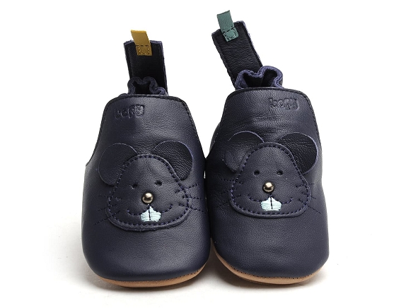 Bopy chaussons bebe dasouris bleu