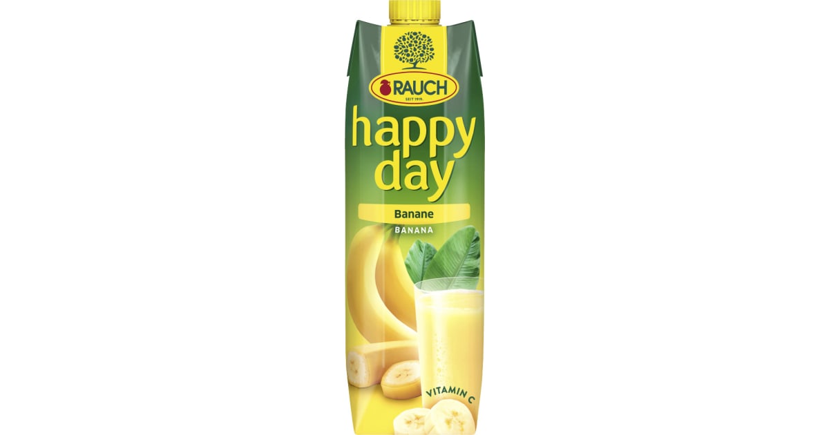 Rauch Happy Day Banane 1,0 Liter (Einweg)