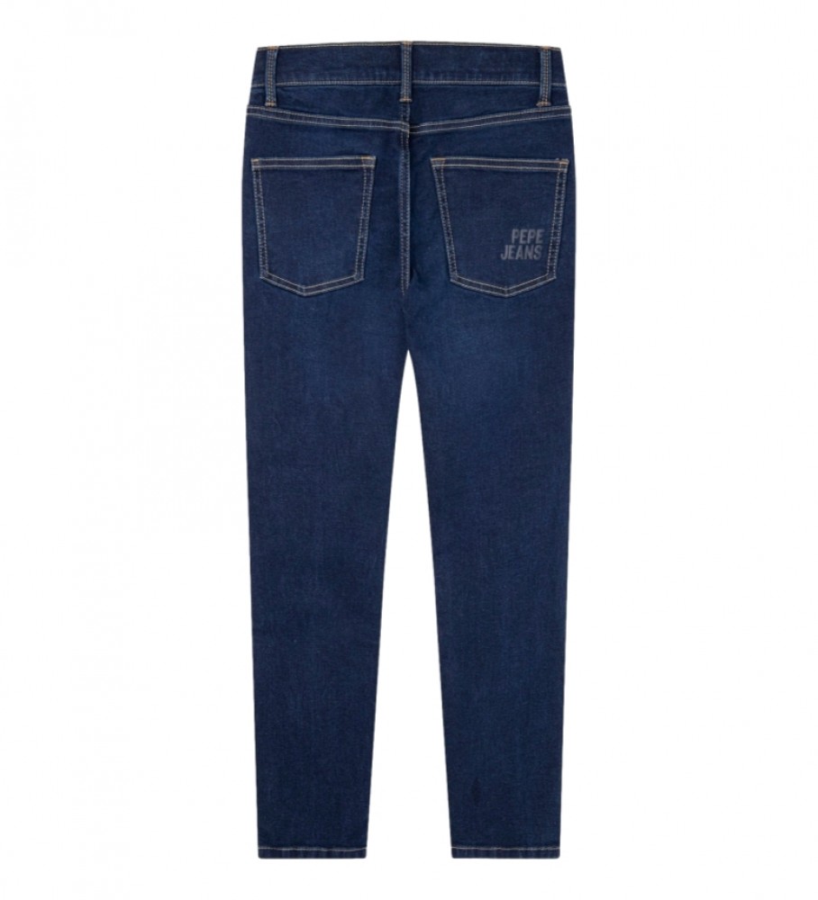 Calça jeans skinny azul marinho escura Pepe Jeans Teo