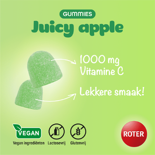 Roter Vitamine C 1000mg Appel Gummies 30ST