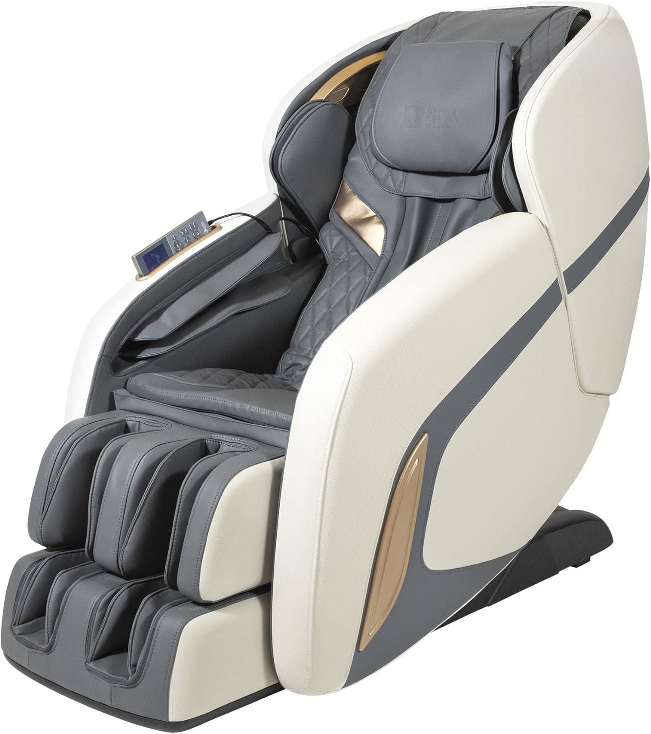GLOBAL RELAX | KENSHO&reg; Plus | Sill&oacute;n Masaje Azul Grisaceo | 7 Programas | Presoterapia de Aire, Reflexoterapia de Pies, Termoterapia Espalda, Gravedad y Espacio Cero| Sonido Envolvente 3D | Bluetooth