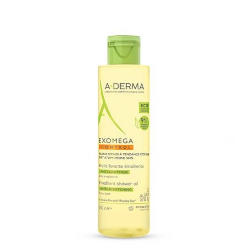 A-Derma Exomega Control Óleo Duche antiprurido pele atópica 200ml