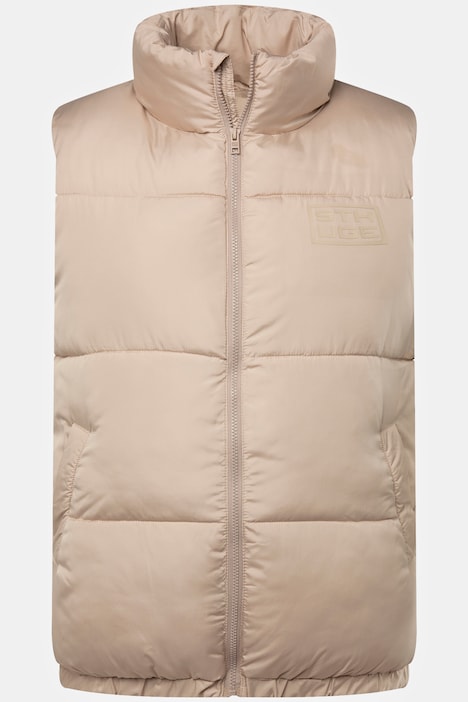 STHUGE Steppweste, DaunenTouch Wattierung, Stehkragen, Zipper, bis 8 XL