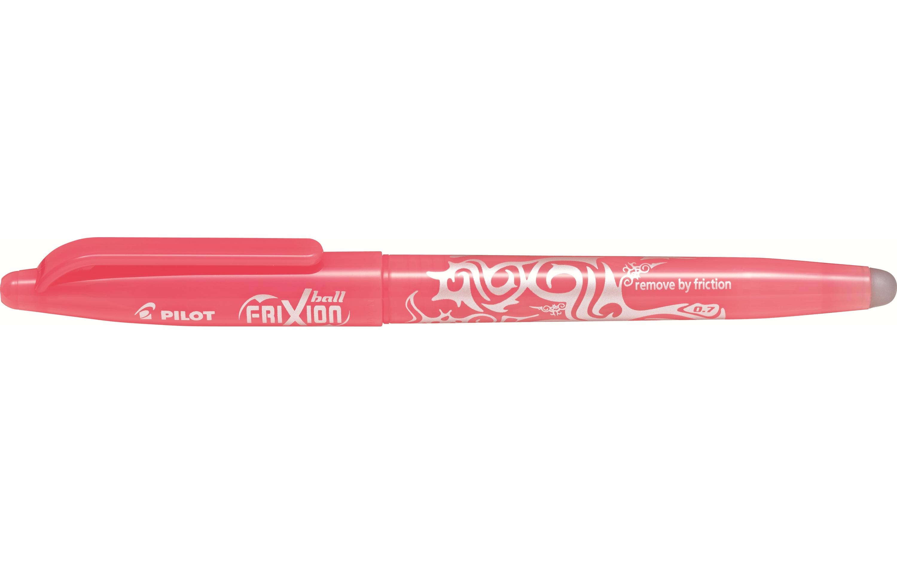 Rollerball FriXion ball 0.7 mm, CoralOhne Rückstand löschbarer Tintenroller