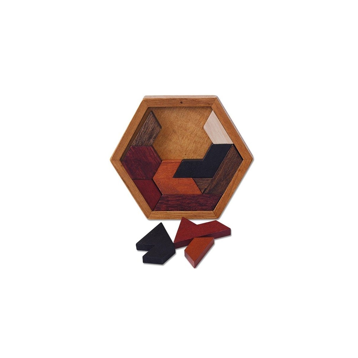 Trepuslespill Hexagon