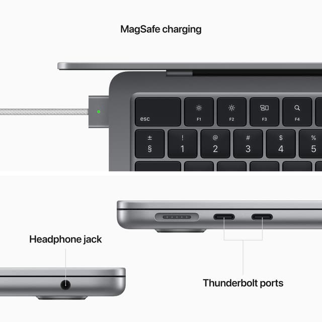 MacBook Air M2 CTO 8/1TB (Space Gray)