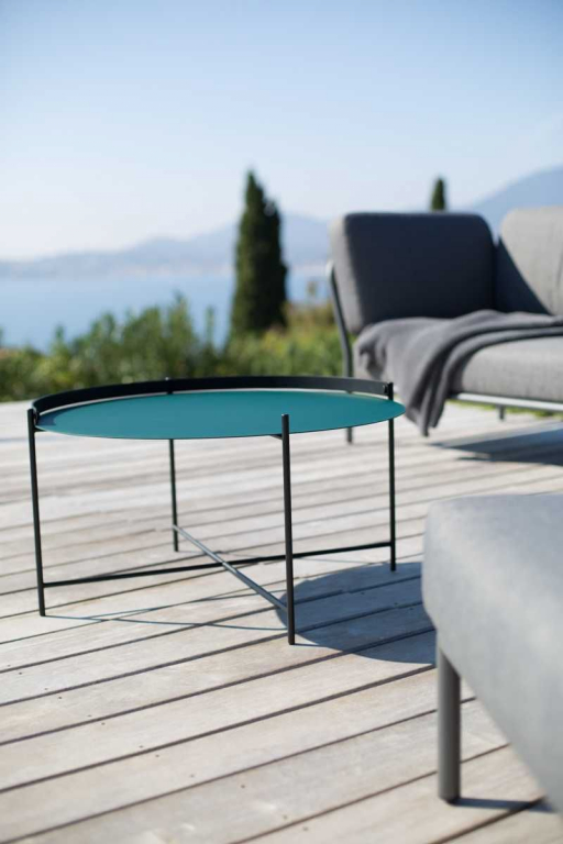Houe Edge bijzettafel Ø76 zwart