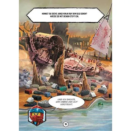 Ameet Verlag LEGO® NINJAGO® – Mein heldenhafter Rätselblock