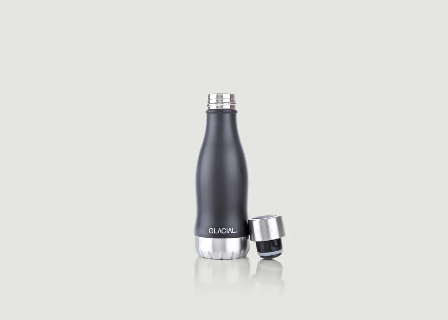 Gourde Mat Black 260ml Glacial