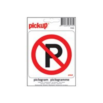 Pickup - Pictogramme rond - Parking interdit - 100 mm