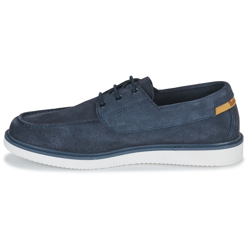 Timberland - NEWMARKET II LTHR BOAT - Marine / Blanc