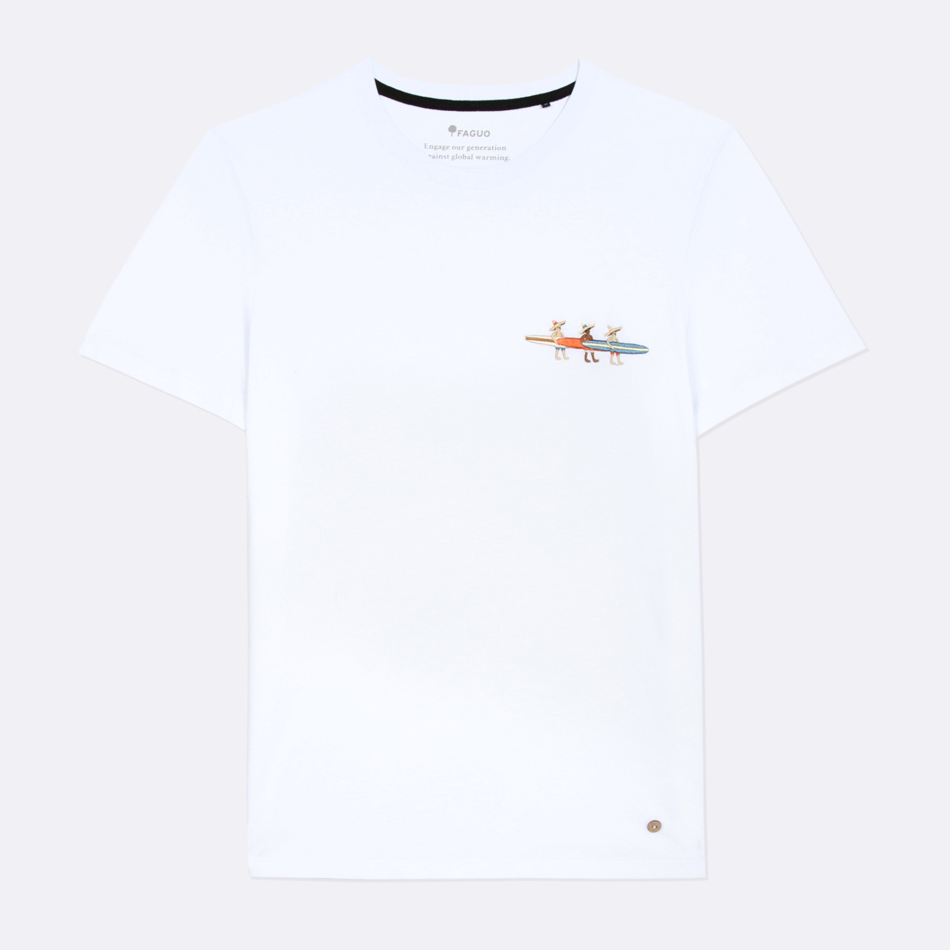 T-shirt en coton recyclé 