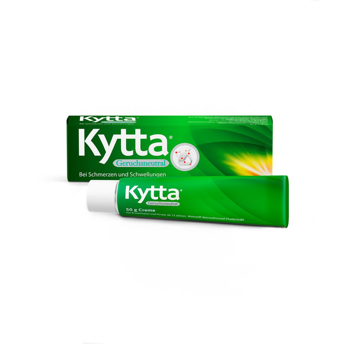 Kytta® Geruchsneutral – Salbe gegen Kniegelenk- und Rückenschmerzen