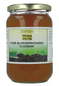 Boerjan Pure Bloesemhoning Vloeibaar900gr