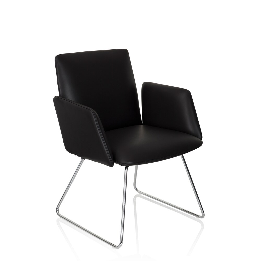 Polsterstuhl DESIGNIA V Kunstleder mit Armlehnen hjh OFFICE