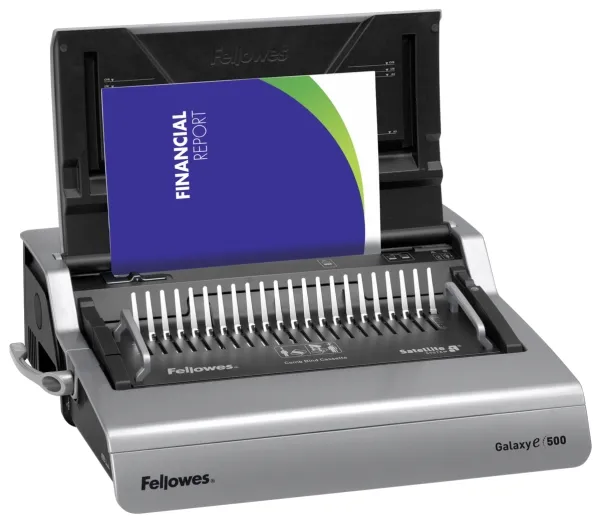 Spiralindbindingsmaskine Fellowes Galaxy-E 500 - elektrisk indbinding
