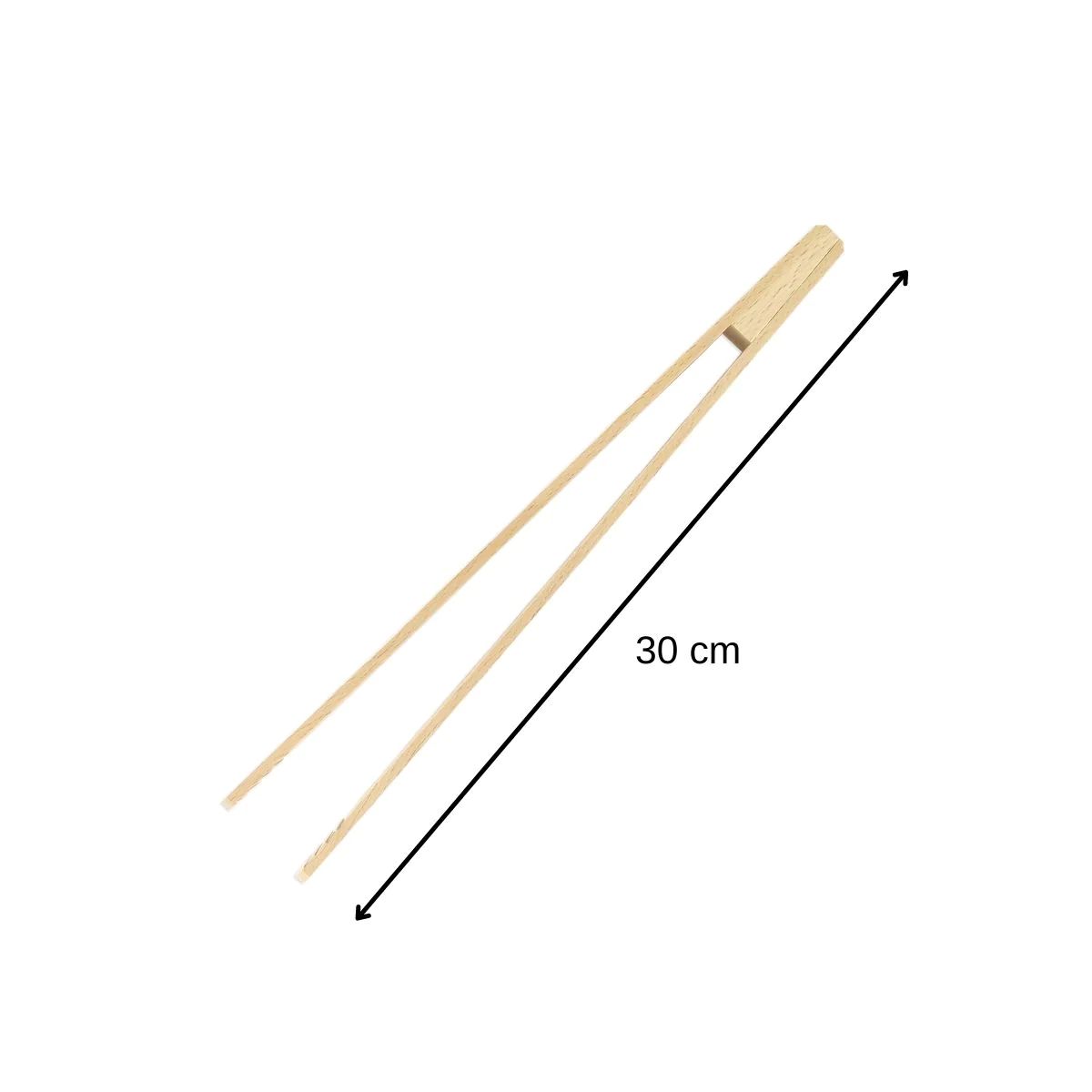Pince de cuisine en bois 30 cm Wood Edition Fackelmann