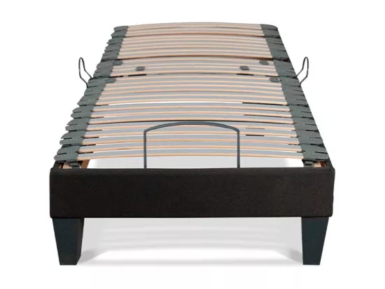 BELLECOUR LITERIE | Sommier électrique AMIRAL 90x200 cm | Lattes