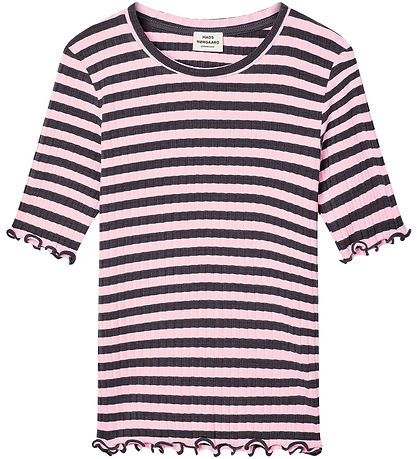 Mads Nørgaard T-Shirt - Rib - Tuviana - Pariser Nacht/Parfait P